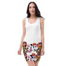 Load image into Gallery viewer, Multi-Face Women&#39;s Sports Sublimation Cut &amp; Sew Dress
