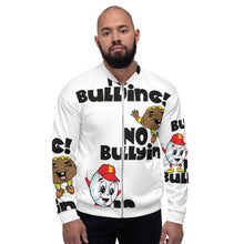 Load image into Gallery viewer, No Bullying Unisex Bomber Jacket
