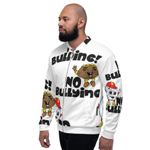 Load image into Gallery viewer, No Bullying Unisex Bomber Jacket
