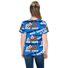 Load image into Gallery viewer, One Love! Youth crew neck t-shirt
