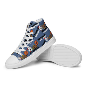 Maximize One Run! Men’s high top canvas shoes