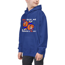 Load image into Gallery viewer, Don&#39;t Bully Me Friendship is the Key! Unisex Cozy Kids Hoodie
