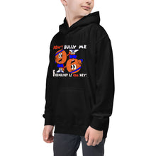 Load image into Gallery viewer, Don&#39;t Bully Me Friendship is the Key! Unisex Cozy Kids Hoodie
