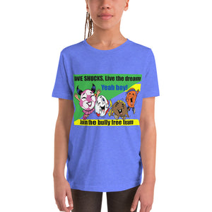 Awe Shucks, Live the dream! Unisex Youth Short Sleeve T-Shirt