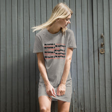 Load image into Gallery viewer, Fierce in More Than One Way! Organic cotton t-shirt dress
