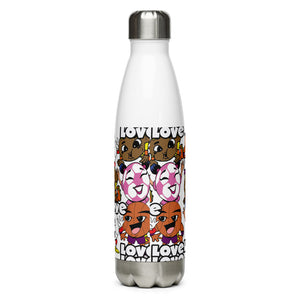 Love! Stainless Steel Water Bottle