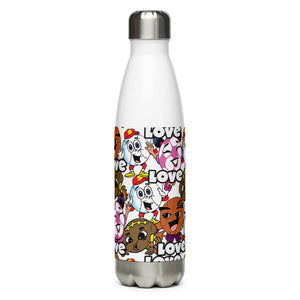 Love! Stainless Steel Water Bottle