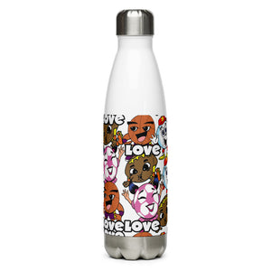 Love! Stainless Steel Water Bottle