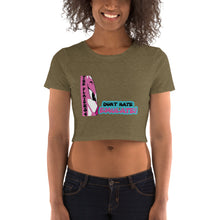 Load image into Gallery viewer, Don&#39;t Hate Emulate! Women’s Crop Tee
