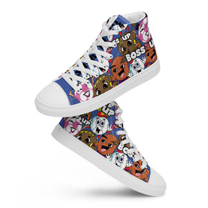 Boss Up! Women’s High Top Canvas Shoes