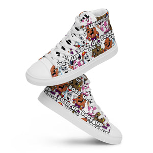 Boss Up! Women’s High Top Canvas Sneakers