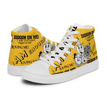 Load image into Gallery viewer, Diggin On Me! Women’s high top canvas shoes
