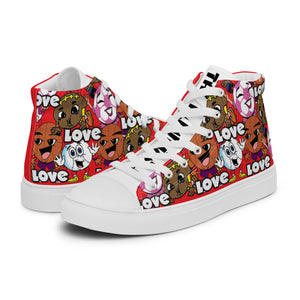 Love! Women High Top Sneakers