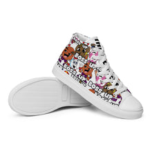 Load image into Gallery viewer, Boss Up! Women’s High Top Canvas Sneakers
