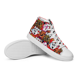 Love! Women High Top Sneakers